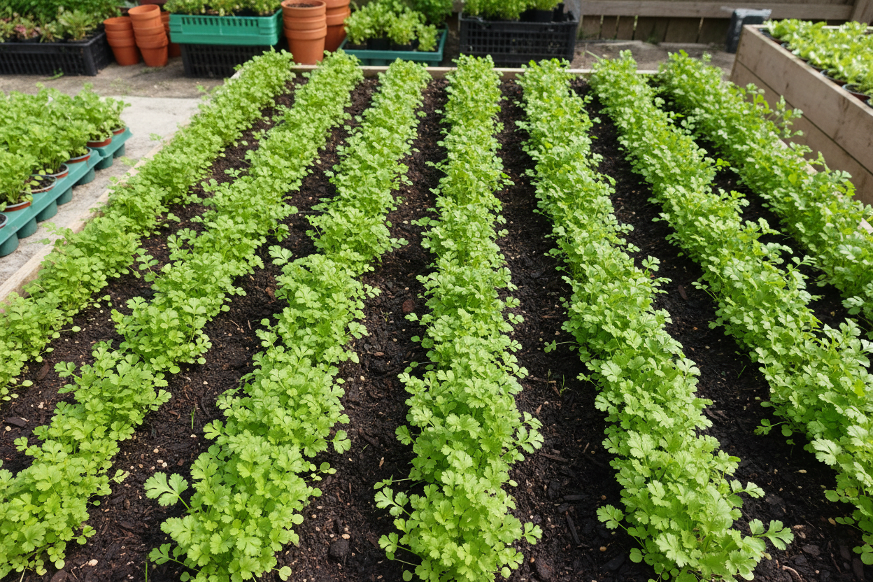 Coriander 9cm Potted Herb